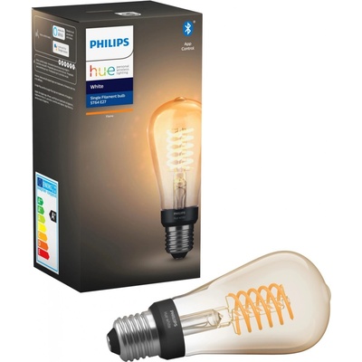 Philips Hue White Filament žiarovka E27 ST64 V2 7W/550lm 2100K