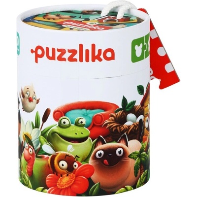Puzzlika КОМПЛЕКТ ОБРАЗОВАТЕЛНИ ПЪЗЕЛИ ЗА НАЙ-МАЛКИТЕ, puzzlika - КОЙ КЪДЕ ЖИВЕЕ