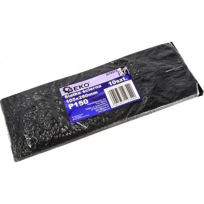 GEKO Brusná mřížka 10ks, 280x105mm, P150 G78575