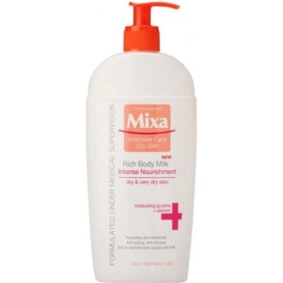 Mixa Intensive Care Подхранващо мляко за тяло за суха и много суха кожа 400 мл