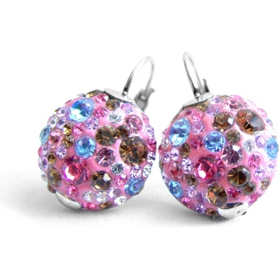 Steel Jewelry náušnice barevné z chirurgické oceli NS090476