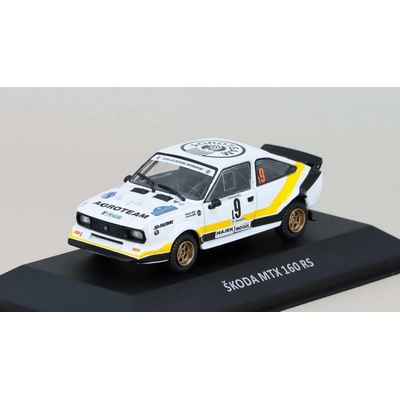DeAgostini Škoda MTX 160 RS 1984 ŠKODA časopis s modelem 5 1:43