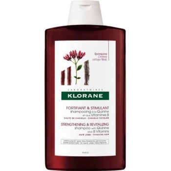 Klorane Shampooing À La Quinine & Edelweiss BIO šampón s chinínom a bio plesnivcom alpským 400 ml