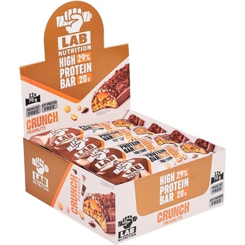 Lab Nutrition Classic Crunch Protein Bar 29% [12 x 70 грама] Фъстъци