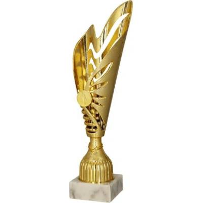 Plastová trofej Zlatá Výška: 33 cm