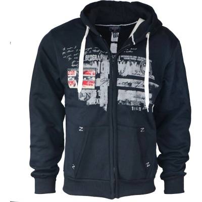 GEOGRAPHICAL NORWAY mikina FONHSON MEN 100 tmavě modrá