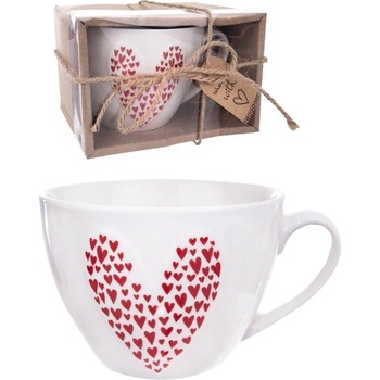 Orion domácí potřeby Hrnek Love Gift SRDCE 490 ml
