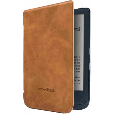 PocketBook pouzdro Shell pro 617 618 628 632 633 7640152095412 hnědé – Zboží Živě