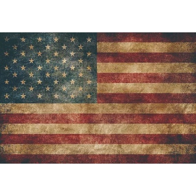 Ceduľa USA vlajka