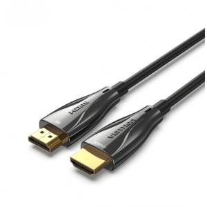 Vention HDMI/M - HDMI/M HD, (8K, оптичен кабел, черен, 1080P160Hz /2K144Hz /4K120Hz / 8K60Hz, скорост на предаване: 48Gbps), 20 м, кабел