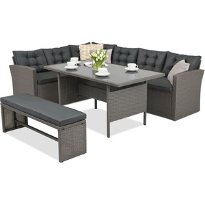 Garden Point Latina Garden Point антрацит техноратан градински мебели (GAP408)