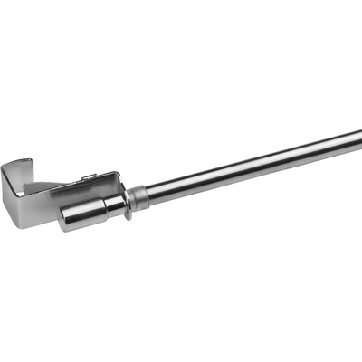 Dekodum Kovová Mini Garnýž teleskopická / Vitrážka 75-125 cm Stříbrný