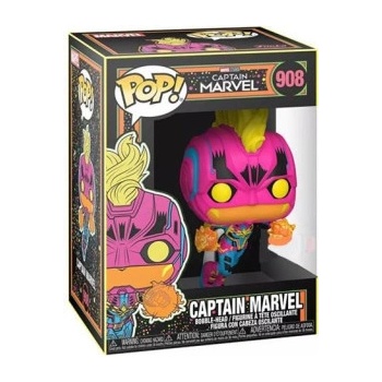Funko Pop! Marvel Captain Marvel BlackLight limited exclusive edition