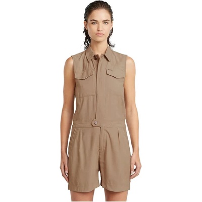 G-STAR Summer sleeveless romper - Brown (Light Toggee)