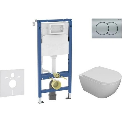 Geberit Duofix s tlačidlom Delta01 SANI11CA1105B