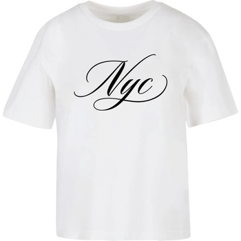 Mister Tee Тениска NYC Calligraphy Letters Tee white XXLUB-MST296-00220 - Камуфлаж, размер XS