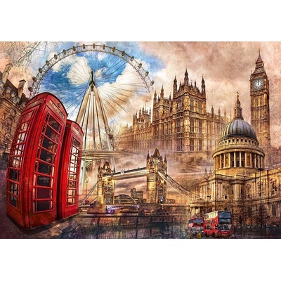 Clementoni Vintage London 1500 dielov