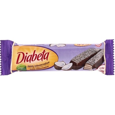 Diabeta oplatka kokosová 34 g