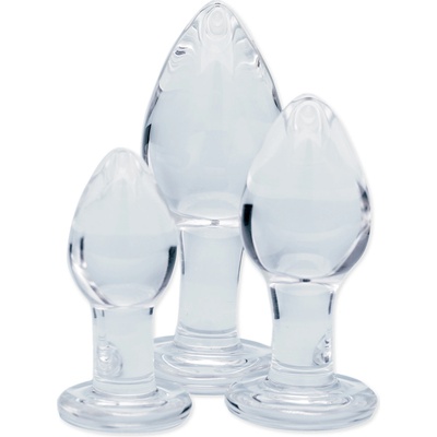 Clarity Glass Dildo Utopian Trinity