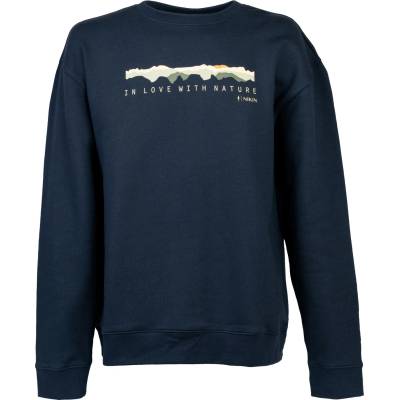 NIKIN Мъжки пуловер Nikin Treesweater Mountain Panorama Jumper - Dark Navy (017-3418-0112)