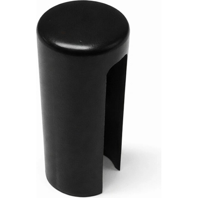 MACO Hliníková krytka závesu čierna matná 14mm