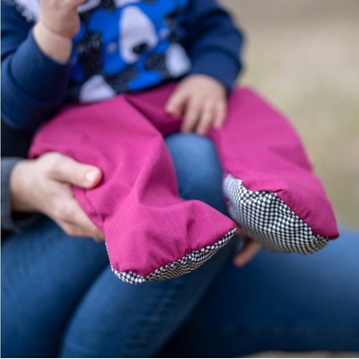 Dupeto Moje první softshellky slabší vínové