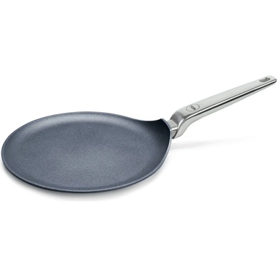 WOLL Тиган за палачинки diamond lite pro 26 см, за индукция, с дръжка от неръждаема стомана, титан, woll (wl2226dlpi)