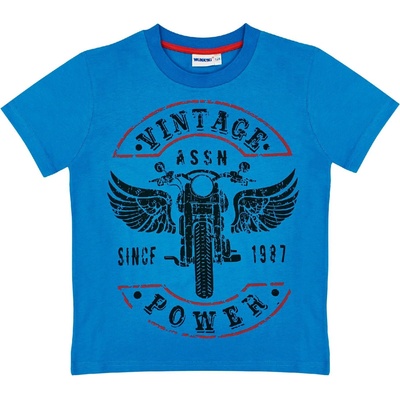 Winkiki kids Wear chlapecké tričko Vintage modrá