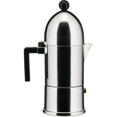 Alessi Kávovar Moka LA CUPOLA 150 ml strieborná