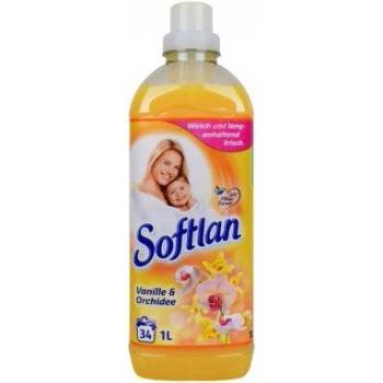 Softlan 1л 34 бр. Ванилия и Орхидея (Жълт)