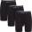 Reebok Боксерки Reebok 3 Pack Performance Boxer Shorts Hogan - Black