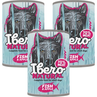 Ibero Complete Grain-free Fish & Apple 3 x 400 g
