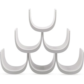 Alessi Поставка за бутилки вино NOE' 34 cm, бял, пластмаса, Alessi (ALGIA13W)