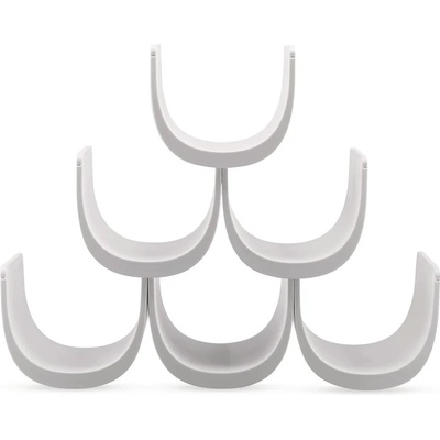 Alessi Поставка за бутилки вино NOE' 34 cm, бял, пластмаса, Alessi (ALGIA13W)