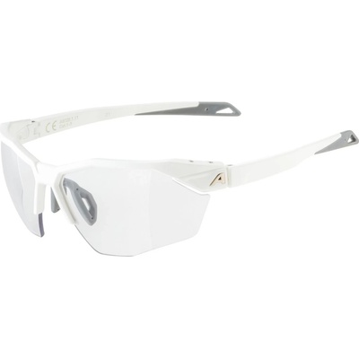 Alpina Очила за колоездене Alpina Twist Six S HR V Cat. 1-3 Sunglasses - White Matt / Varioflex Black - размер One Size (205-3734-0311)
