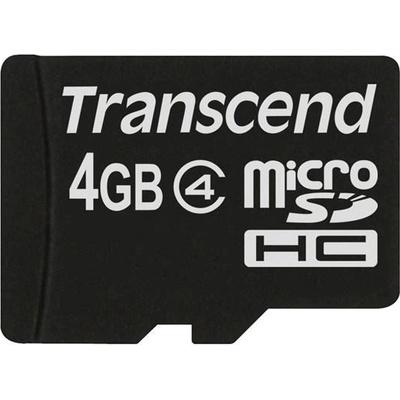 Transcend microSDHC 4 GB 4 TS4GUSDC4