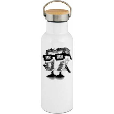 123TRIKO termoska Six Seven, Pixel Character, černý tisk 500 ml