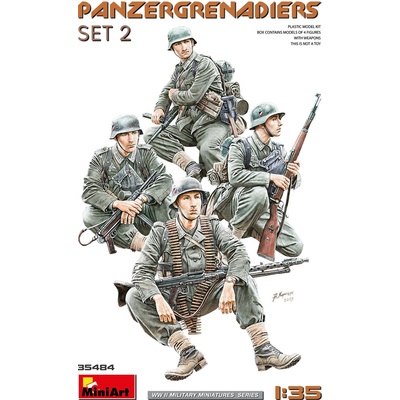 MiniArt Figure Set Panzergrenadiers Set No. 2 1:35