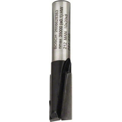 Bosch Accessories 2608628383 drážkovací fréza tvrdokov Délka 51 mm Vnější Ø 10 mm Ø hřídele 8 mm