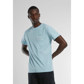 Mister Tee Тениска FCK Tee oceanblue XXLUB-MT1110-02462 - Тъмносив, размер XS