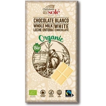 Chocolates Solé Шоколади Solé - Бял органичен шоколад