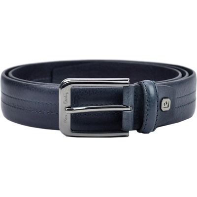 Pierre Cardin Kožený opasek GF8004 blue Modrá GF8004 blue