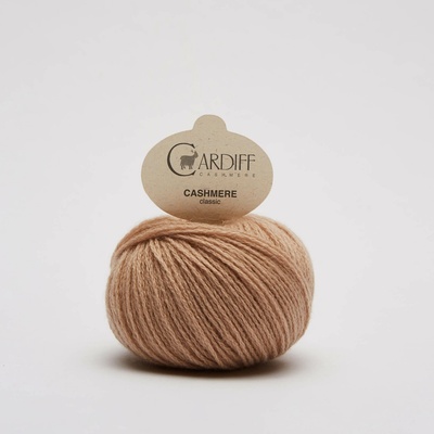 CASHMERE CLASSIC Cardiff Cashmere Farby CASHMERE: 709 béžová