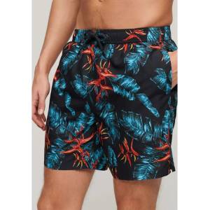Superdry Бански гащета Superdry Hawaiian Print 17´´ swimming shorts - Multicolor (Dark Navy Fire)