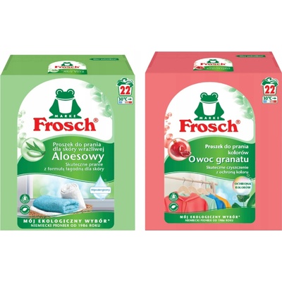 Frosch Prací prášek Aloe Vera bio 2,9 kg 44 praní