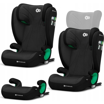 Kinderkraft Junior Fix 2 2023 Graphite Black – Sleviste.cz