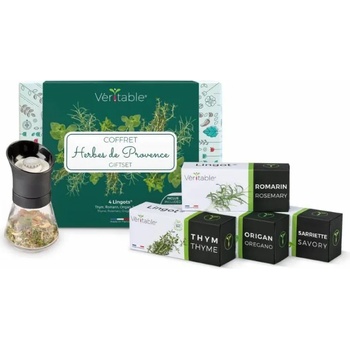 veritable Подаръчен сет HERBES DE PROVENCE с 4 бр. пълнители Lingot® и мелничка (KIT-HERPLING-EU-72)