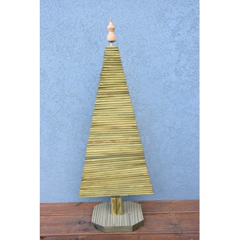 Vingo Drevený vianočný stromček - zelený