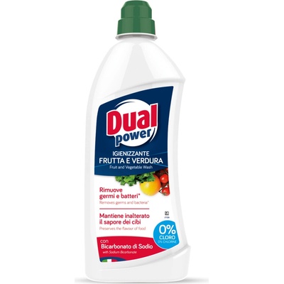 Dual power přípravek na mytí ovoce a zeleniny 1 l