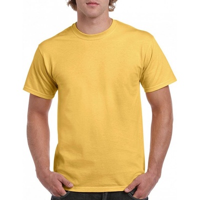Gildan tričko Heavy yellow Haze